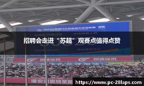 招聘会走进“苏超”观赛点值得点赞